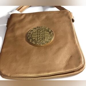 Elegant Gold Shoulder Bag